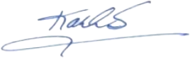 Karla Sanchez signature